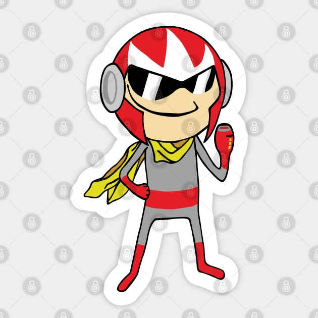 Protoman Sticker by alexcutter